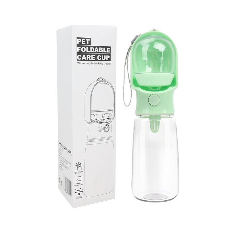 Bouteille d'eau pour chien - vert